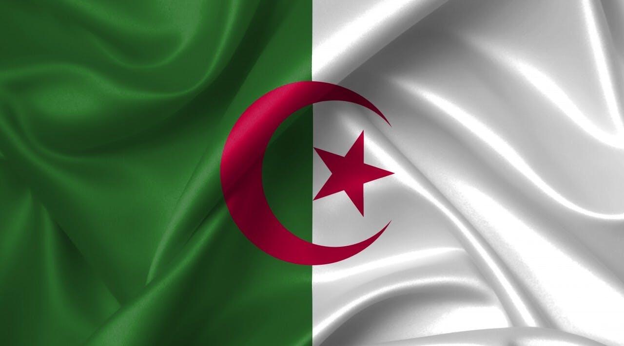 drapeau d'algerie